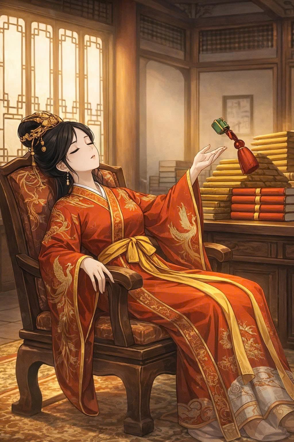Làm hoàng hậu mệt quá